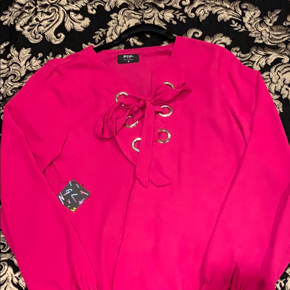 Pink shirt